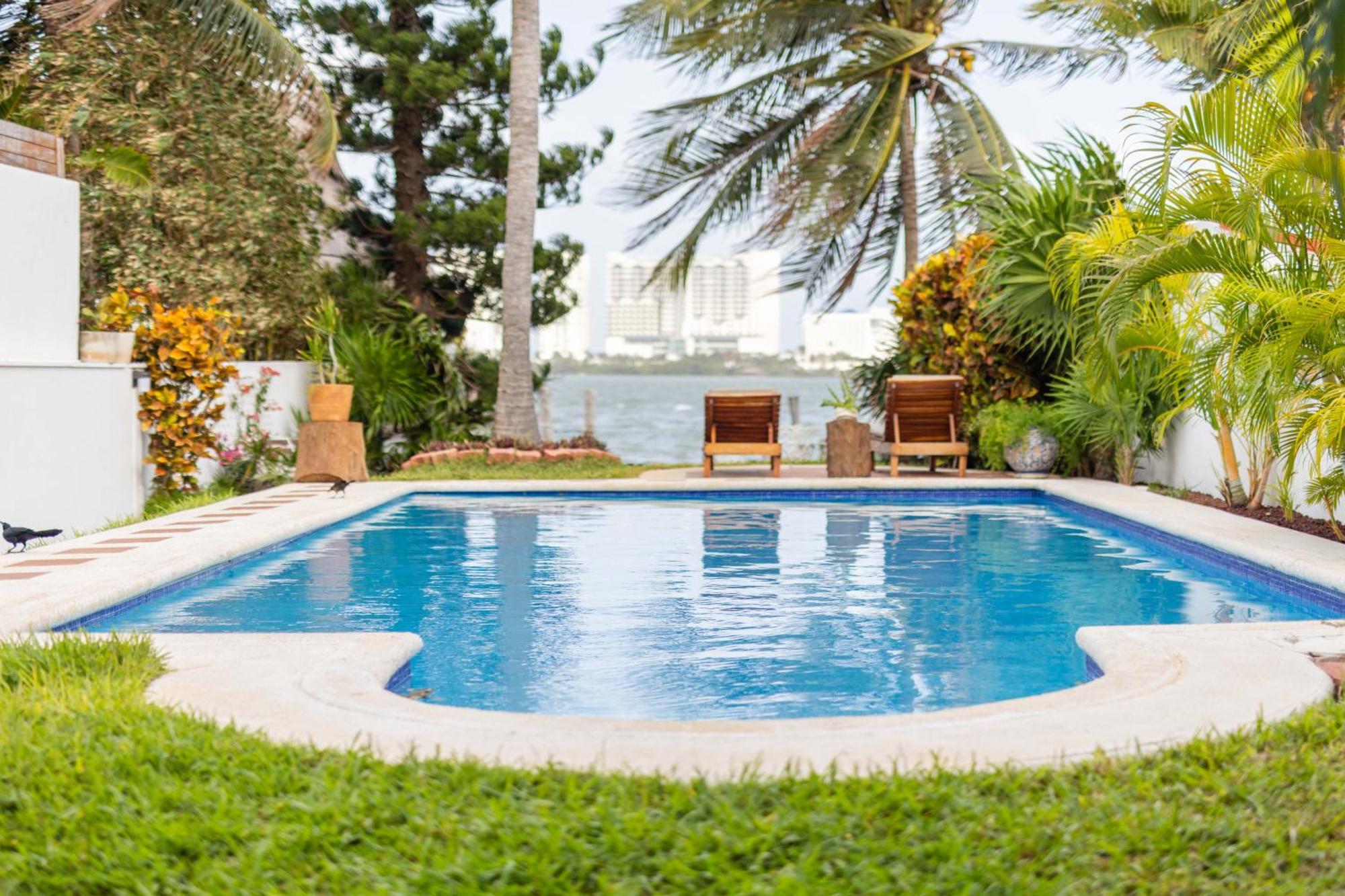 Pousada Magnifica Palmeras Luxurious 4 Bedroom 6 Bds 4 Ba Private Pool Lagoon Front Super Fast Wifi
